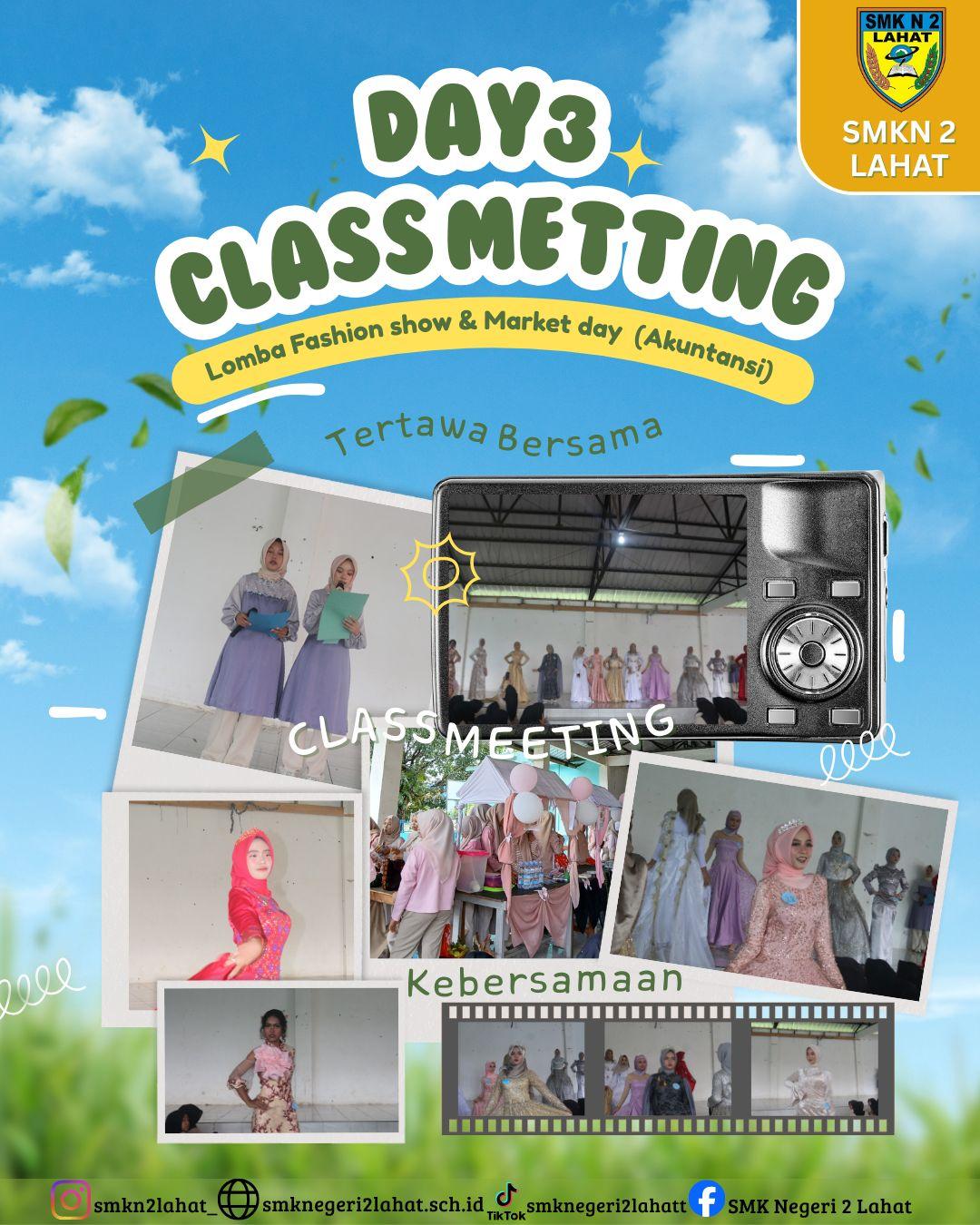 fashion show + market day ( Akuntansi ) 