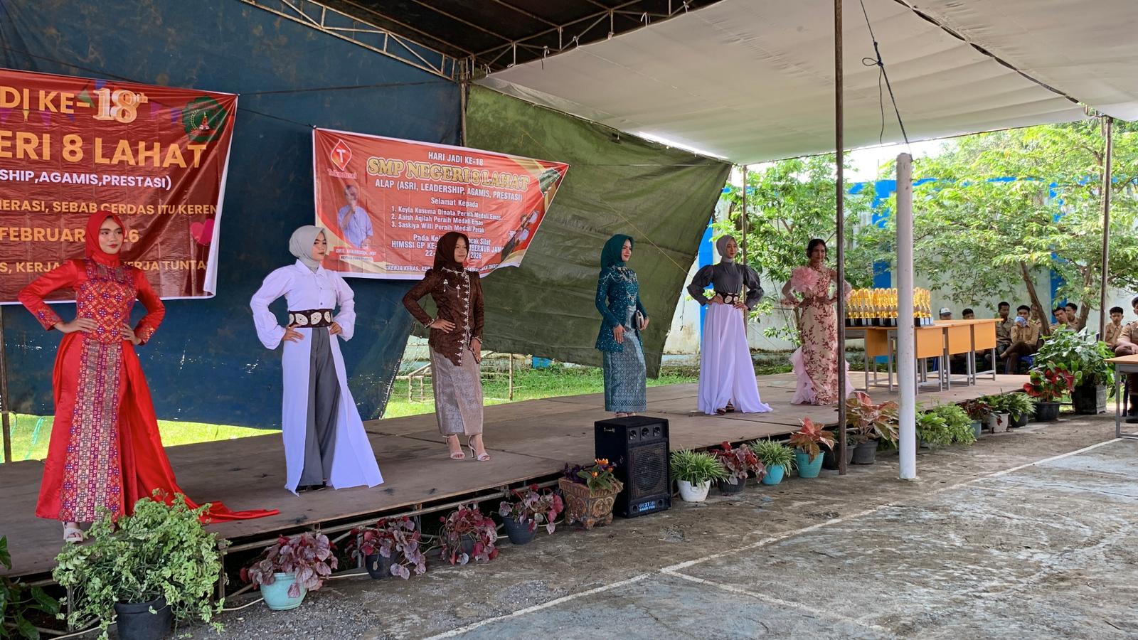 Gambar 2 - Menghadiri Acara Hari Jadi SMPN 8 Lahat Dan Sosialisasi SPMB SMK Negeri 2 Lahat Tahun 2026