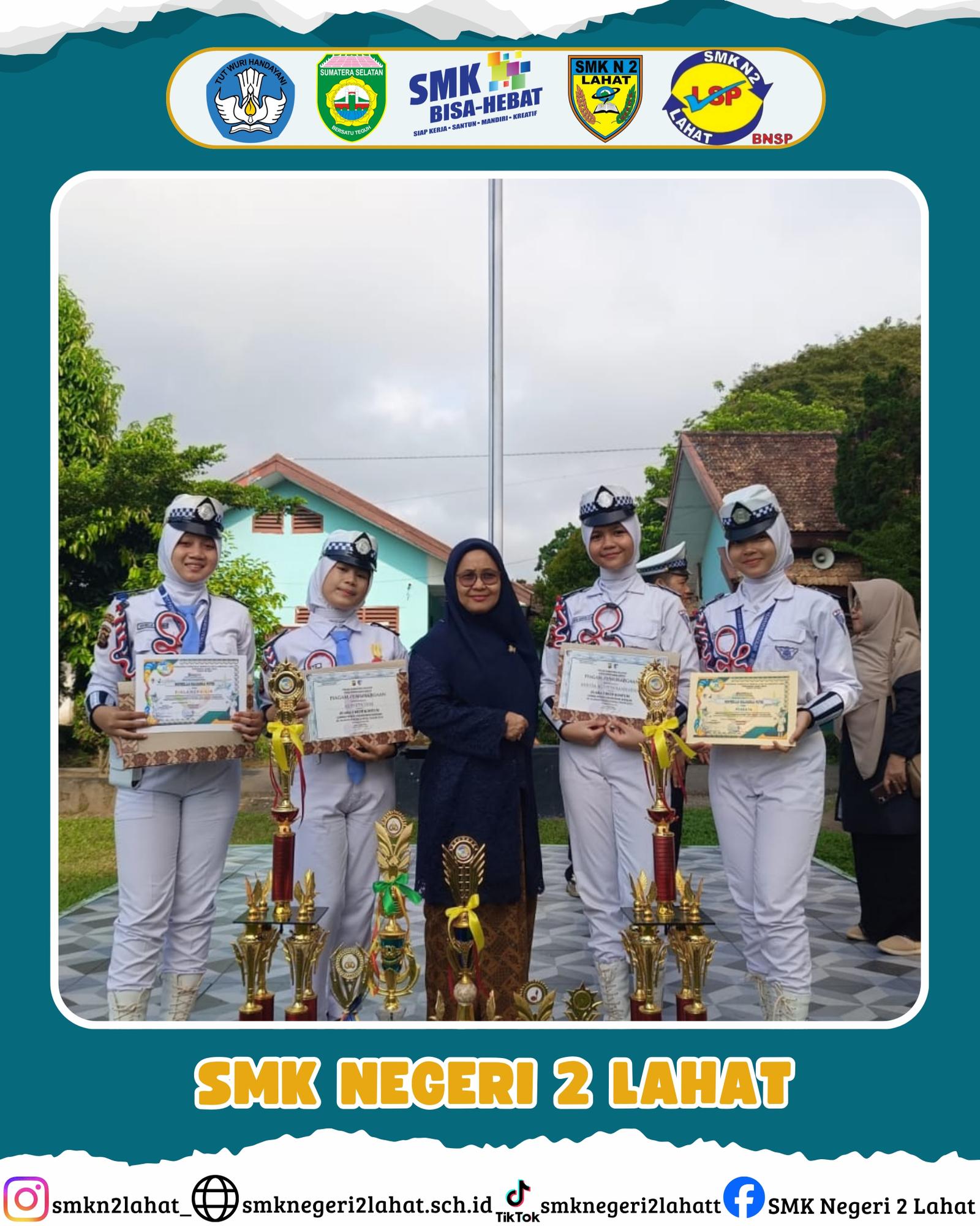 Gambar 3 - SMKN 2 LAHAT MENGUCAPKAN SELAMAT HARI KARTINI NASIONAL DAN SELAMAT JUGA UNTUK SISWA DAN SISWI SMKN 2 LAHAT YANG MENDAPATKAN JUARA DARI LANTAS KAB. LAHAT