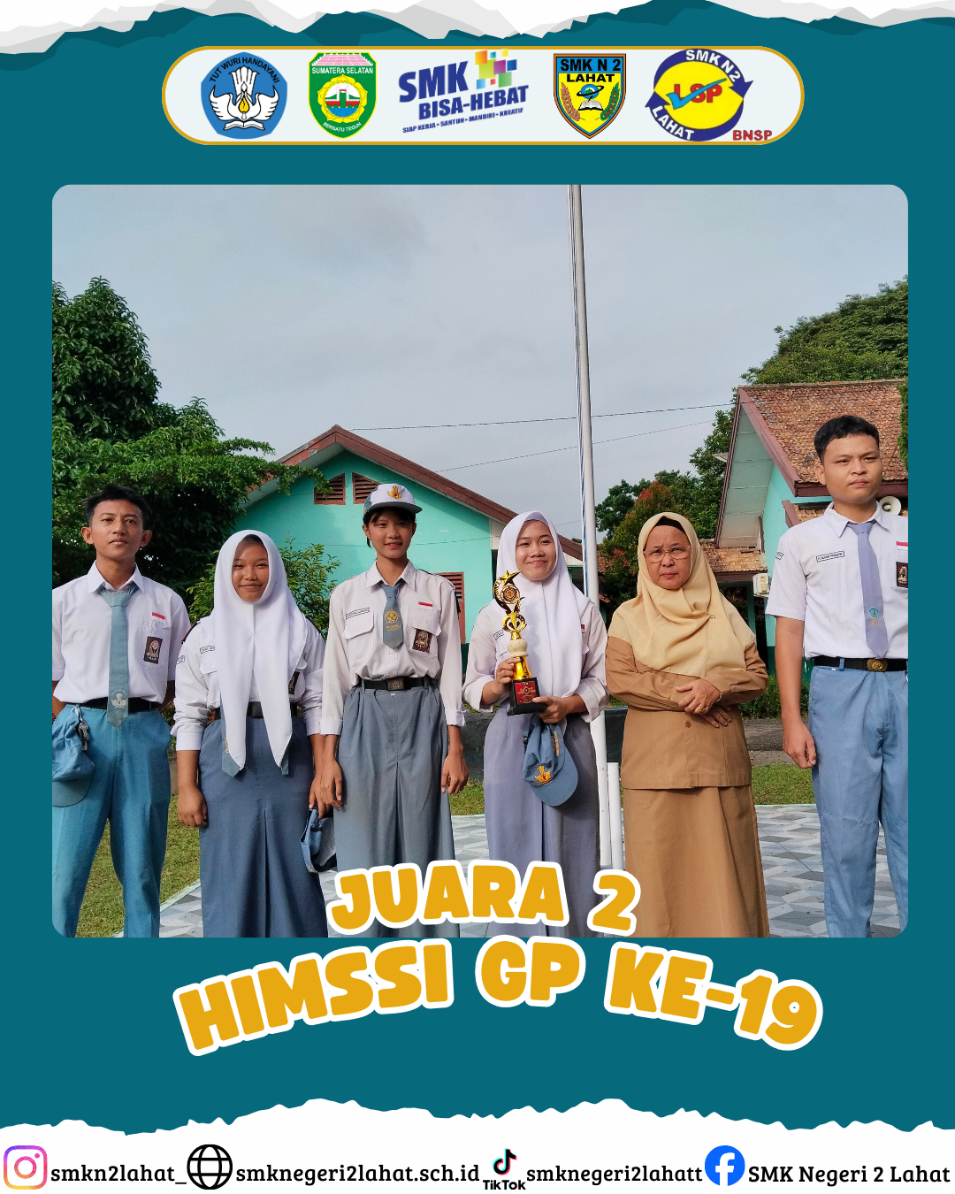 Kegiatan Lomba Ujian Kenaikan Tingkat Sabuk HIMSSI GP SMA/SMK Tingkat Kabupaten Lahat Ke 19